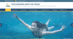 Desktop Screenshot of derawan-tour.com